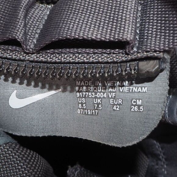 Nike SF Air Force 1 Mid Utility 'Dark Grey' Casual Sneakers 917753-004 Men's 8.5 - Picture 10 of 11